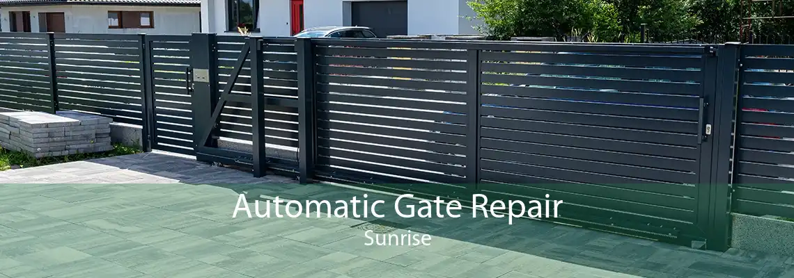 Automatic Gate Repair Sunrise