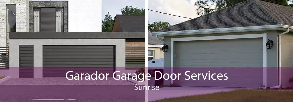 Garador Garage Door Services Sunrise
