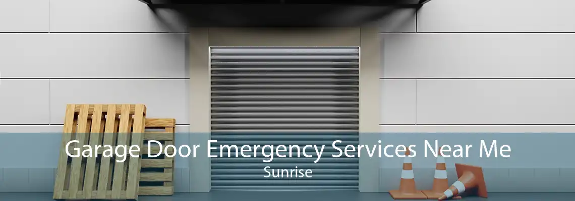 Garage Door Emergency Services Near Me Sunrise