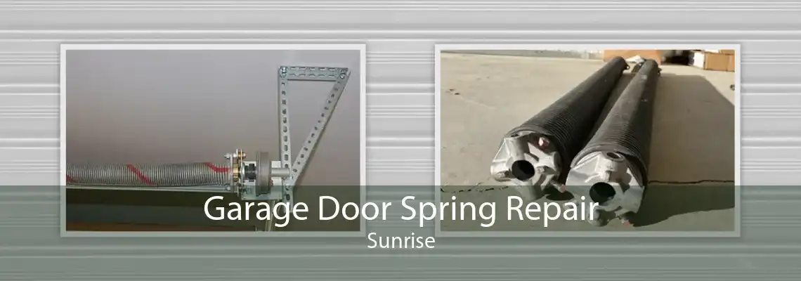 Garage Door Spring Repair Sunrise