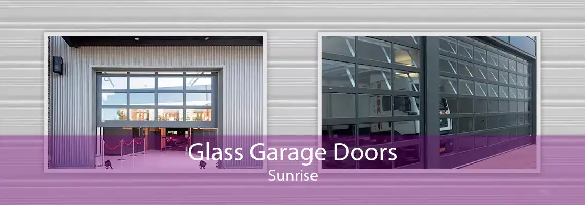 Glass Garage Doors Sunrise