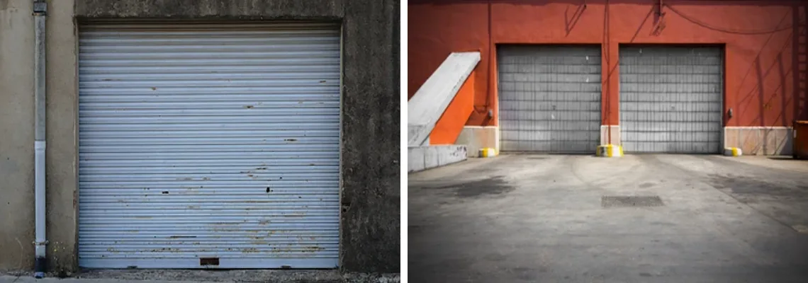 Rusty Iron Garage Doors Replacement in Sunrise