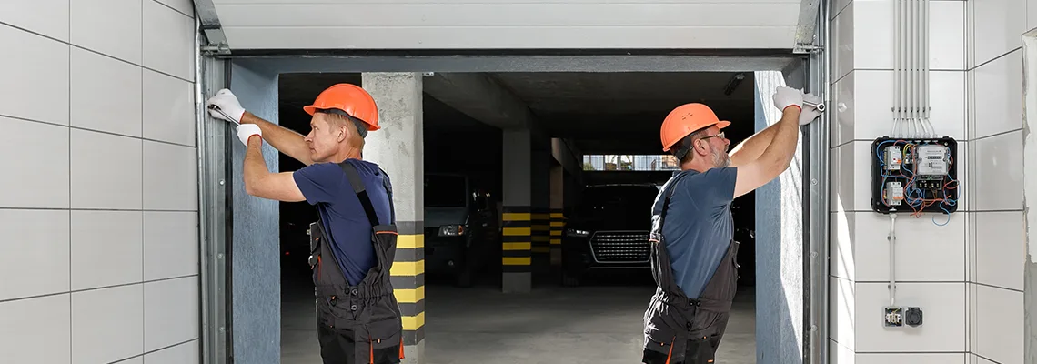 Wooden Garage Door Frame Repair in Sunrise