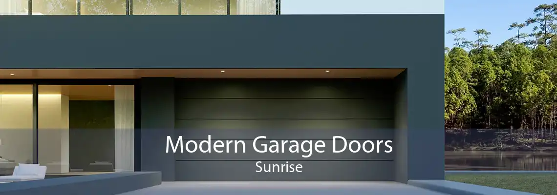 Modern Garage Doors Sunrise