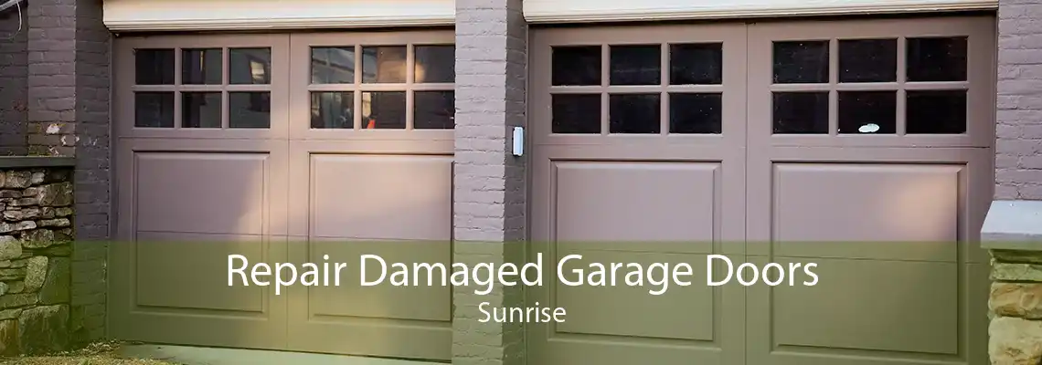 Repair Damaged Garage Doors Sunrise